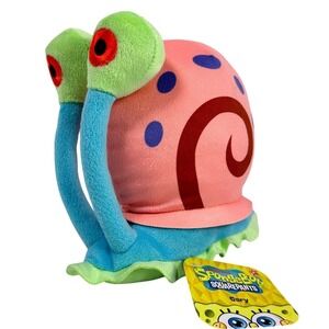 SpongeBob SquarePants Gary the Snail Plush Stuffed Animal Just Play Nickelodeon
